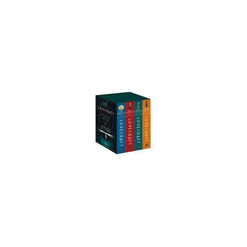 EDIMAT LIBROS - H.P. Lovecraft Obra Completa (4 Tomos)