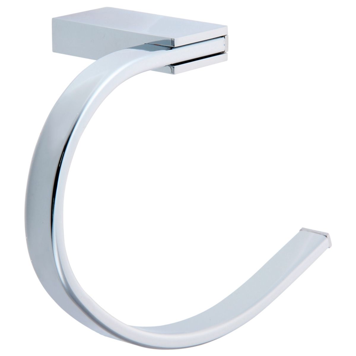 DUSCHY - EDITH TOALLERO ANILLA ZINC CROMADO