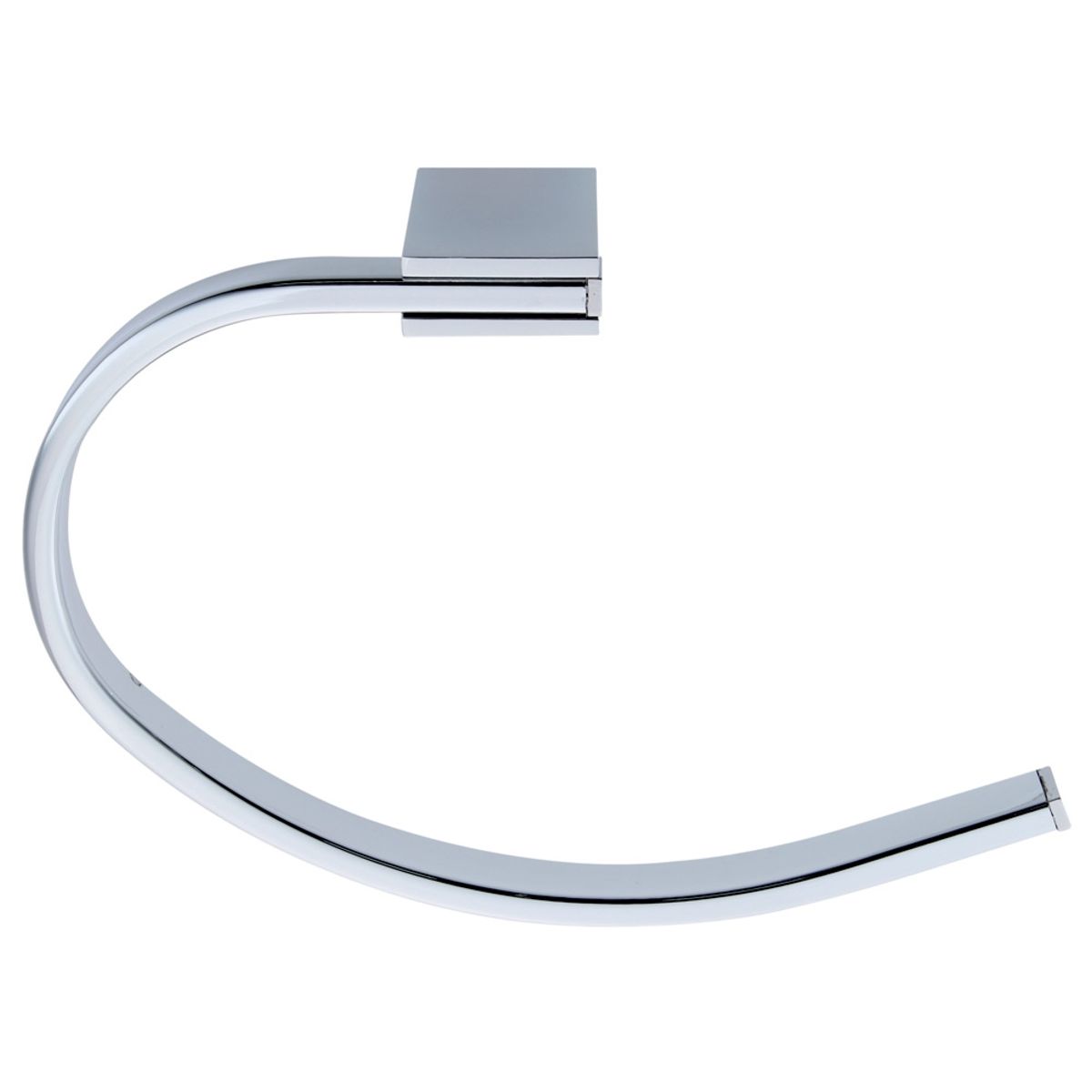 DUSCHY - EDITH TOALLERO ANILLA ZINC CROMADO