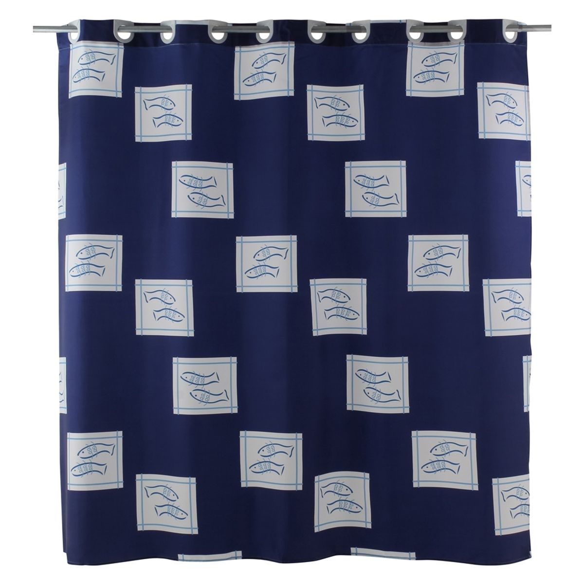 DUSCHY - CORTINA POLIESTER SARDINE HANGLESS