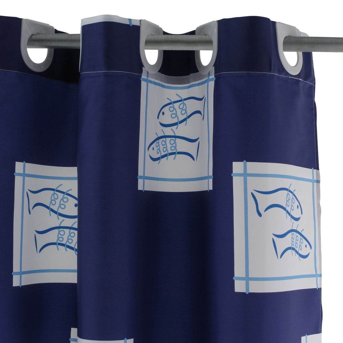 DUSCHY - CORTINA POLIESTER SARDINE HANGLESS