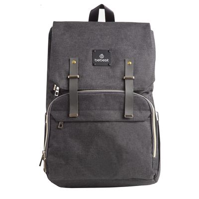 Imagen 2 del producto Mochila Maternal Mudador Melange Negro