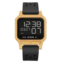 NIXON - Reloj Heat Gold Black