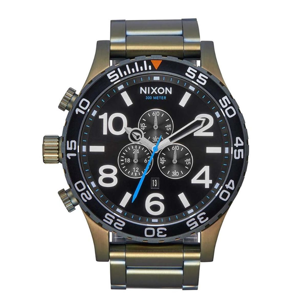 NIXON - Reloj 51-30 Chrono Black Sunray Surplus