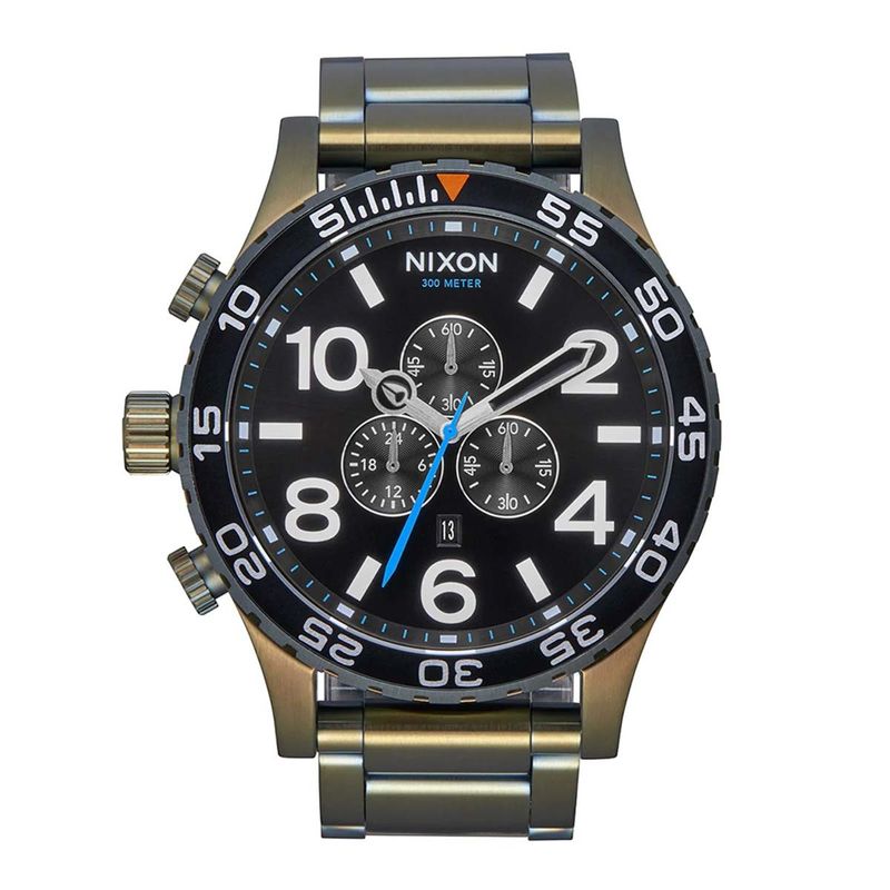 NIXON - Reloj 51-30 Chrono Black Sunray Surplus NIXON