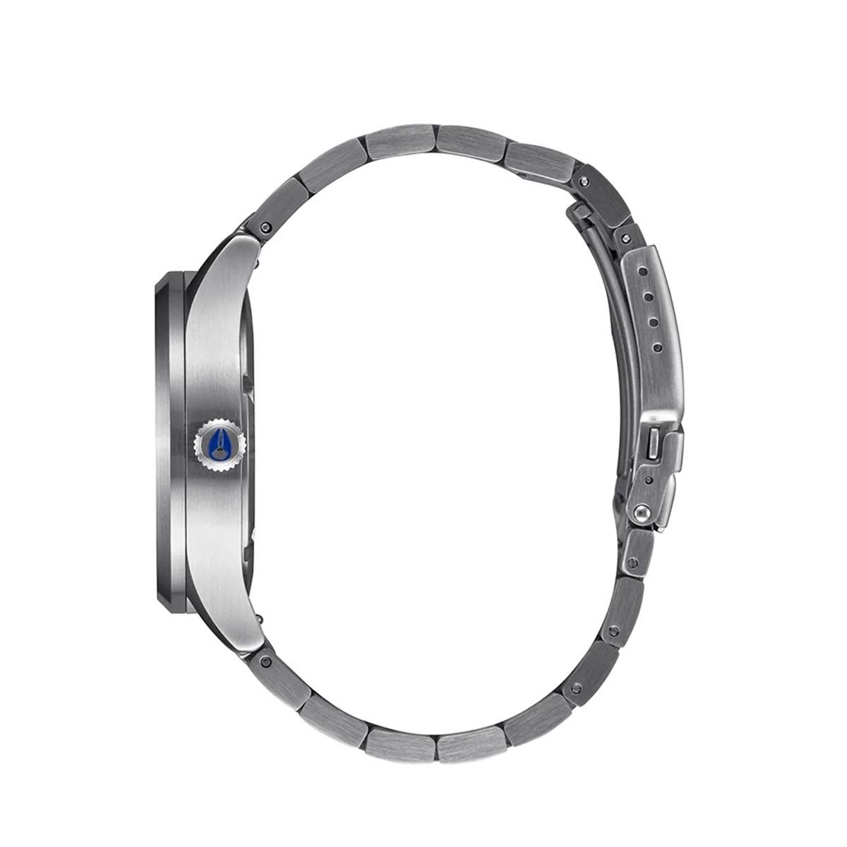 NIXON - Reloj Sentry Solar Stainless Steel Navy Sunrise