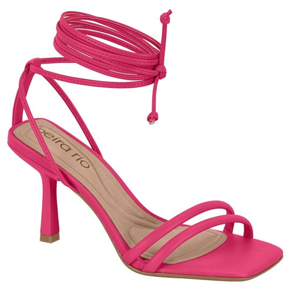 BEIRA RIO - Sandalia Taco Aguja Beira Rio Pink