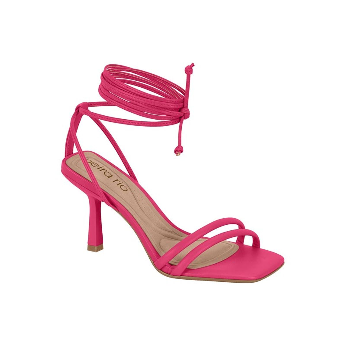BEIRA RIO - Sandalia Taco Aguja Beira Rio Pink