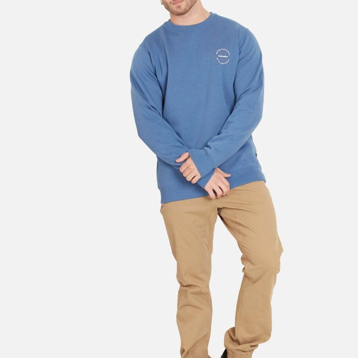 MAUI AND SONS - Poleron THE REAL SURF Hombre Azul Maui and Sons