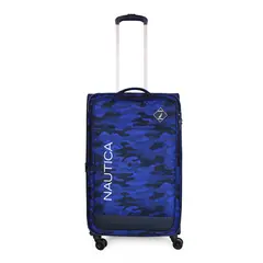 NAUTICA - Maleta de tela Barham Mediana 20kg azul