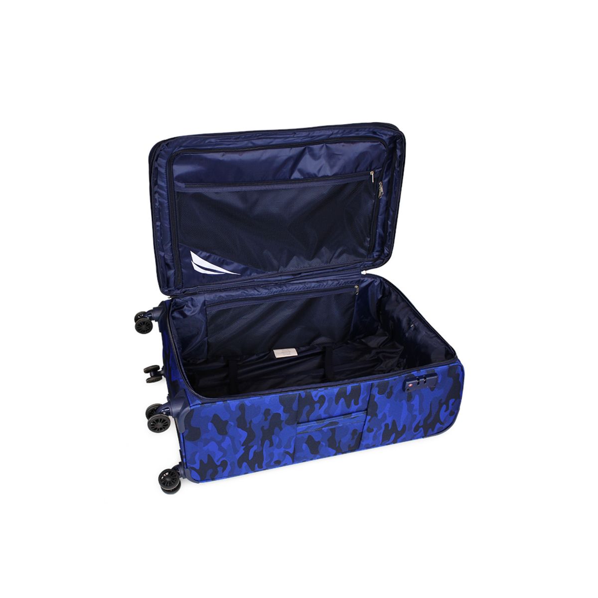 NAUTICA - Maleta de tela Barham Mediana 20kg azul NAUTICA