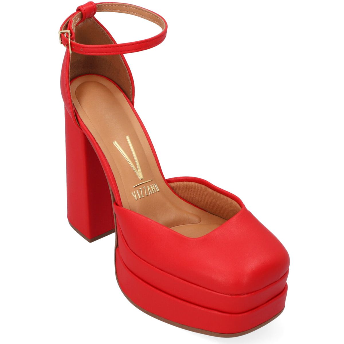 VIZZANO - Maxi Plataforma Vizzano Rojo