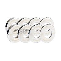 Set de Discos Fraccionales Metalicos + Bolso - Set de 5 KG