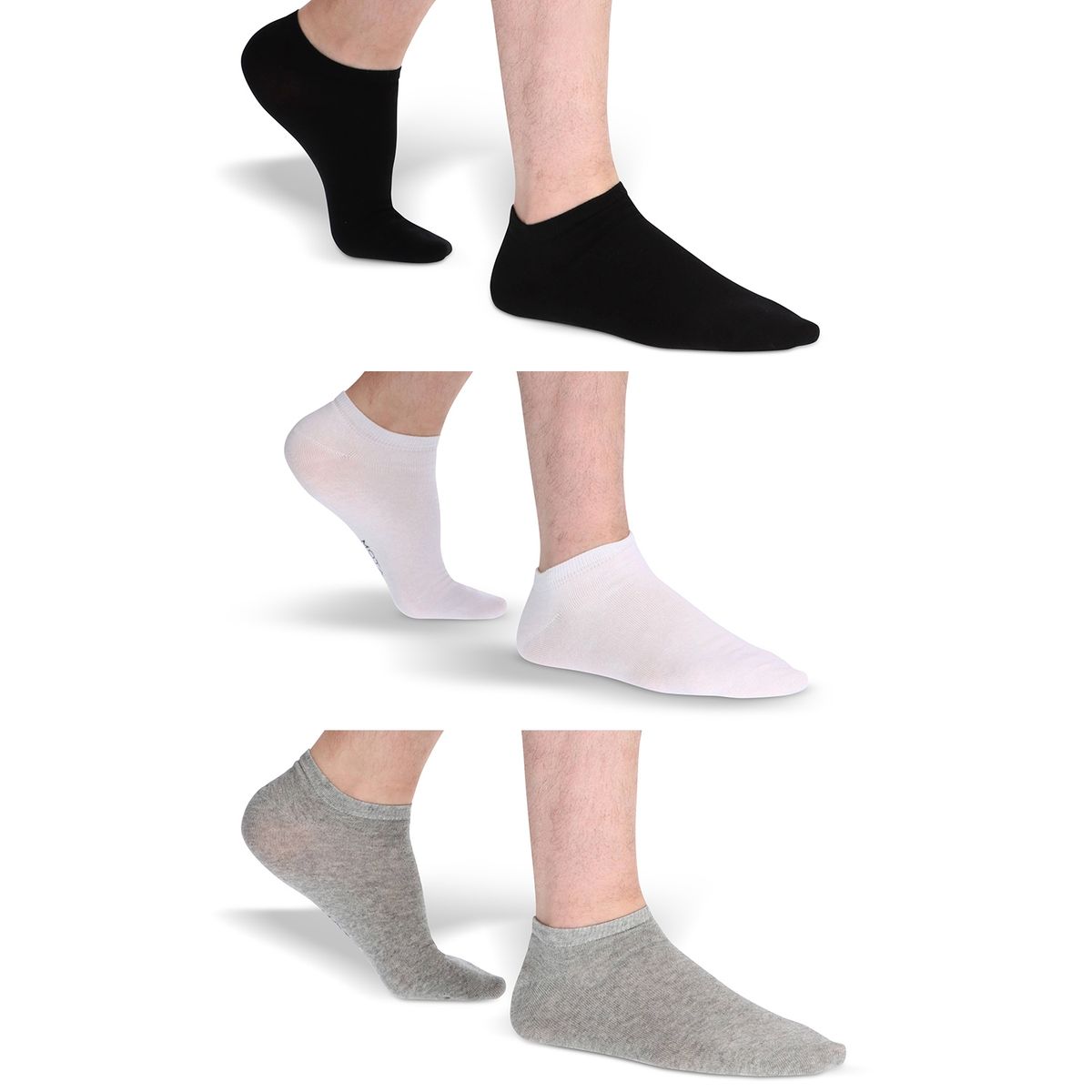 MOTA - CALCETIN TOBILLO ALGODóN PACK 3