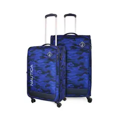 NAUTICA - Pack 2 maletas de tela M+L Barham azul