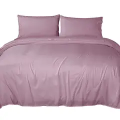 INSPIRACCI - Sábana Broderie 2 Plazas Lila