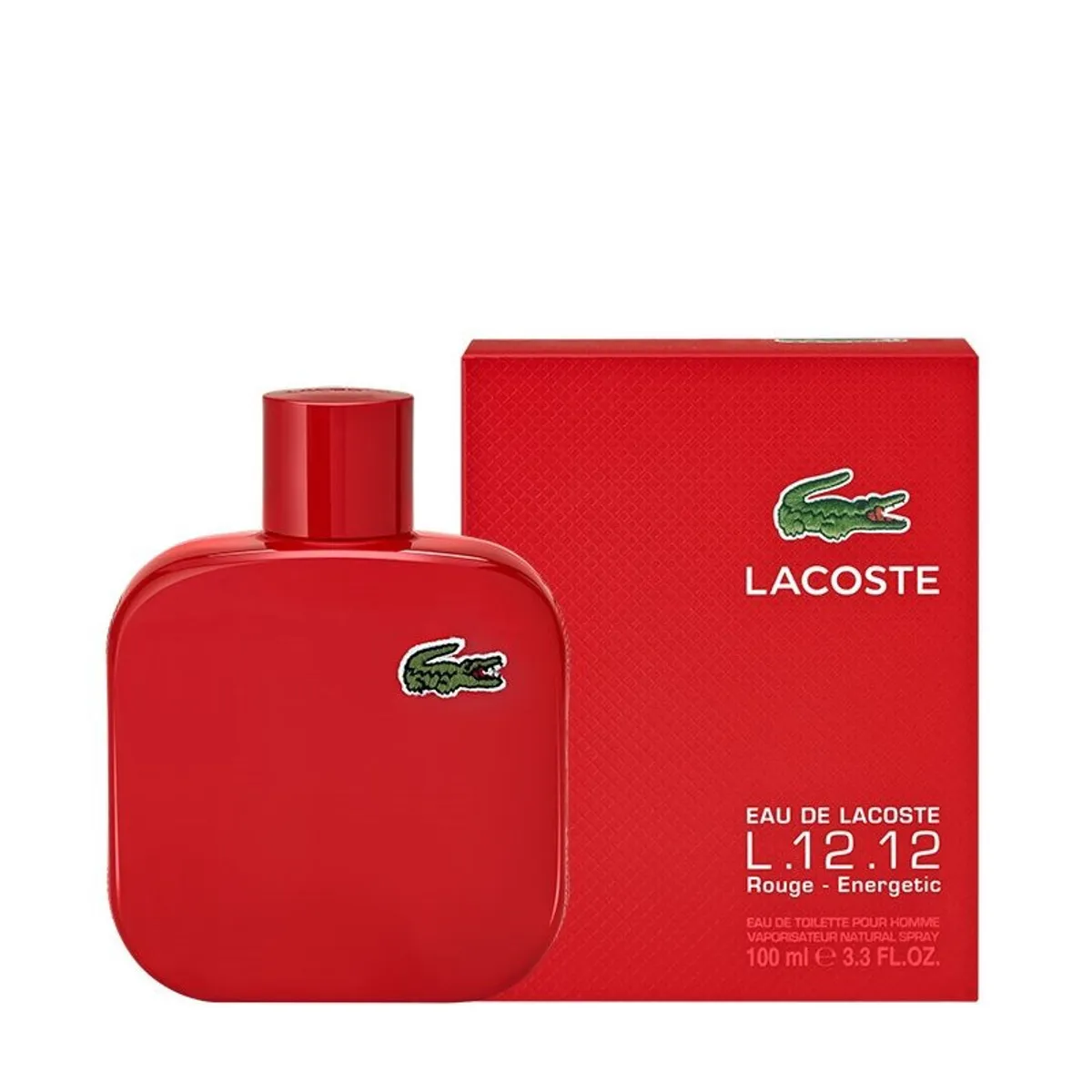LACOSTE - EAU DE LACOSTE L1212 ROUGE  ENERGETIC EDT 100ML
