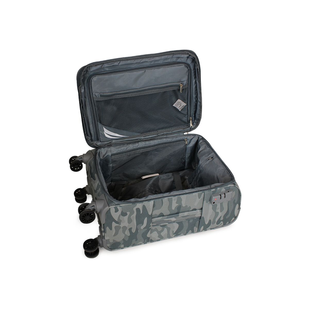 NAUTICA - Maleta de tela Barham S de cabina gris NAUTICA