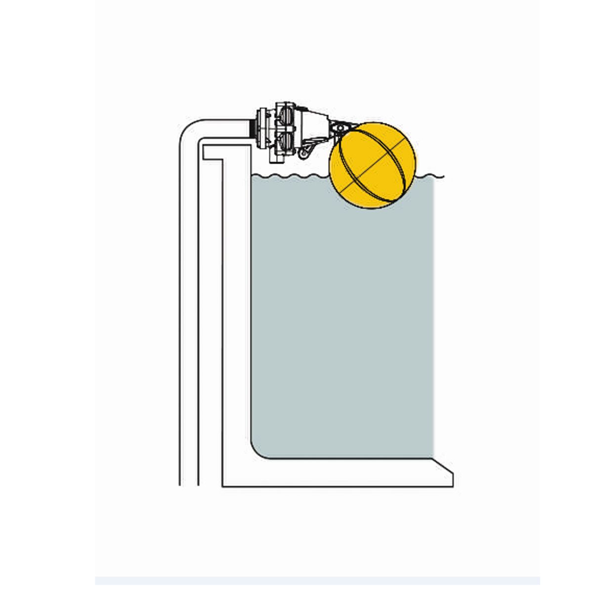 JOBE - Válvula De Llenado Jobe Topaz 32mm Detach