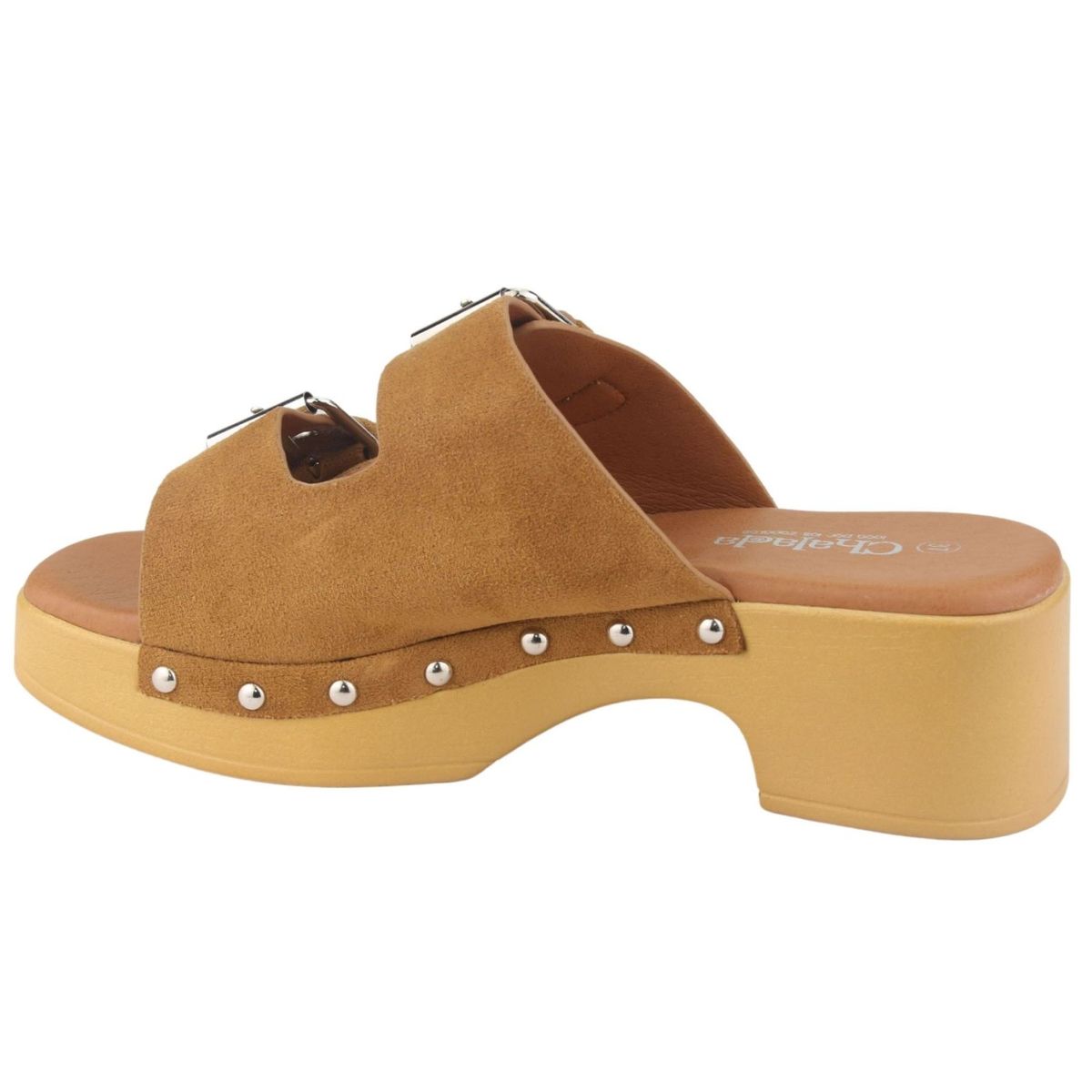 CHALADA - Sandalia Mujer Camel Casual Chalada Woodl-30