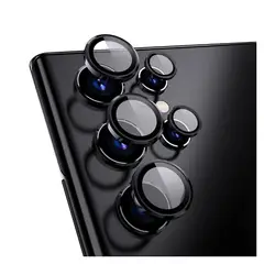 GENERICO - Protector De Lentes Para Samsung S23 Ultra - Negro