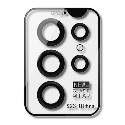 Imagen 2 del producto Protector De Lentes Para Samsung S23 Ultra - Negro