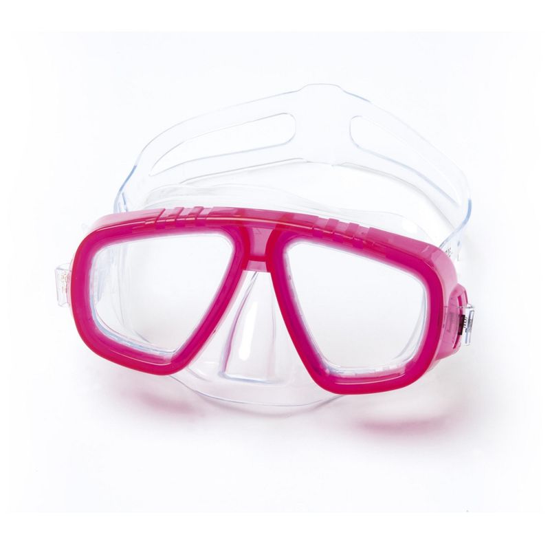 BESTWAY - MÁSCARA DE BUCEO FUCSIA – BESTWAY