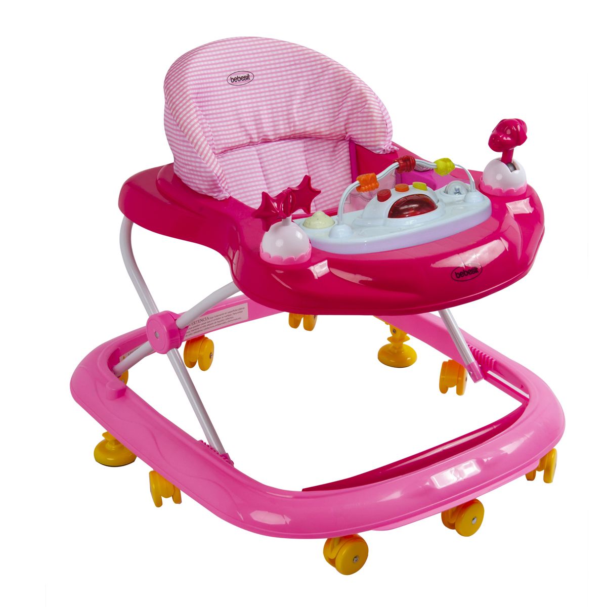 BEBESIT - Andador Airbus Rosado