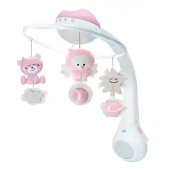 INFANTINO - Movil para Bebé 3-1 Projector Rosa