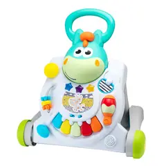 INFANTINO - Correpasillos Bebe 3 en 1 Walker Table Interactivo