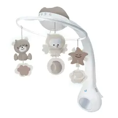INFANTINO - Movil para Bebé 3-1 Projector Beige