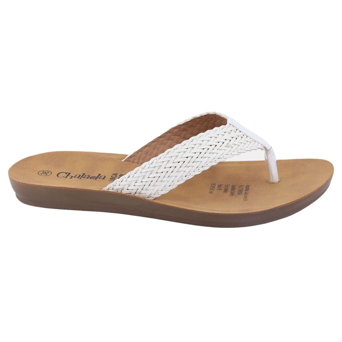 CHALADA - Sandalia Mujer Blanco Casual Chalada Quanta-20