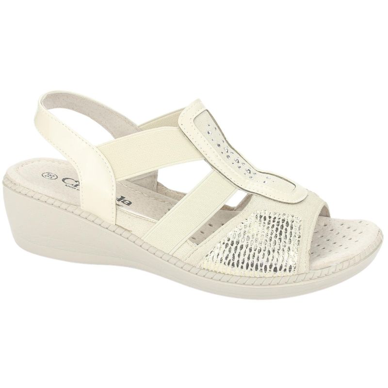 CHALADA - Sandalia Mujer Beige Casual Chalada Lupe-4