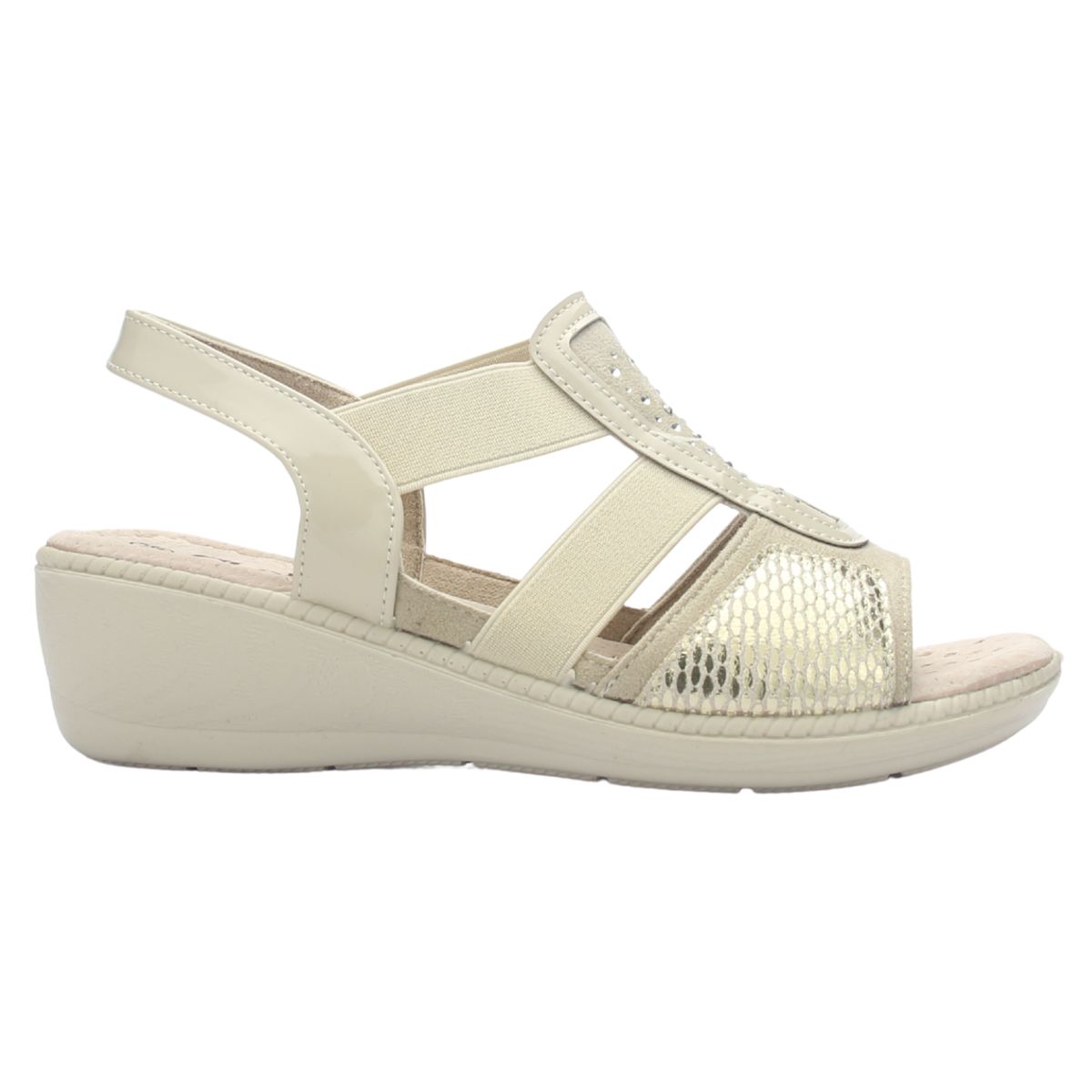 CHALADA - Sandalia Mujer Beige Casual Chalada Lupe-4