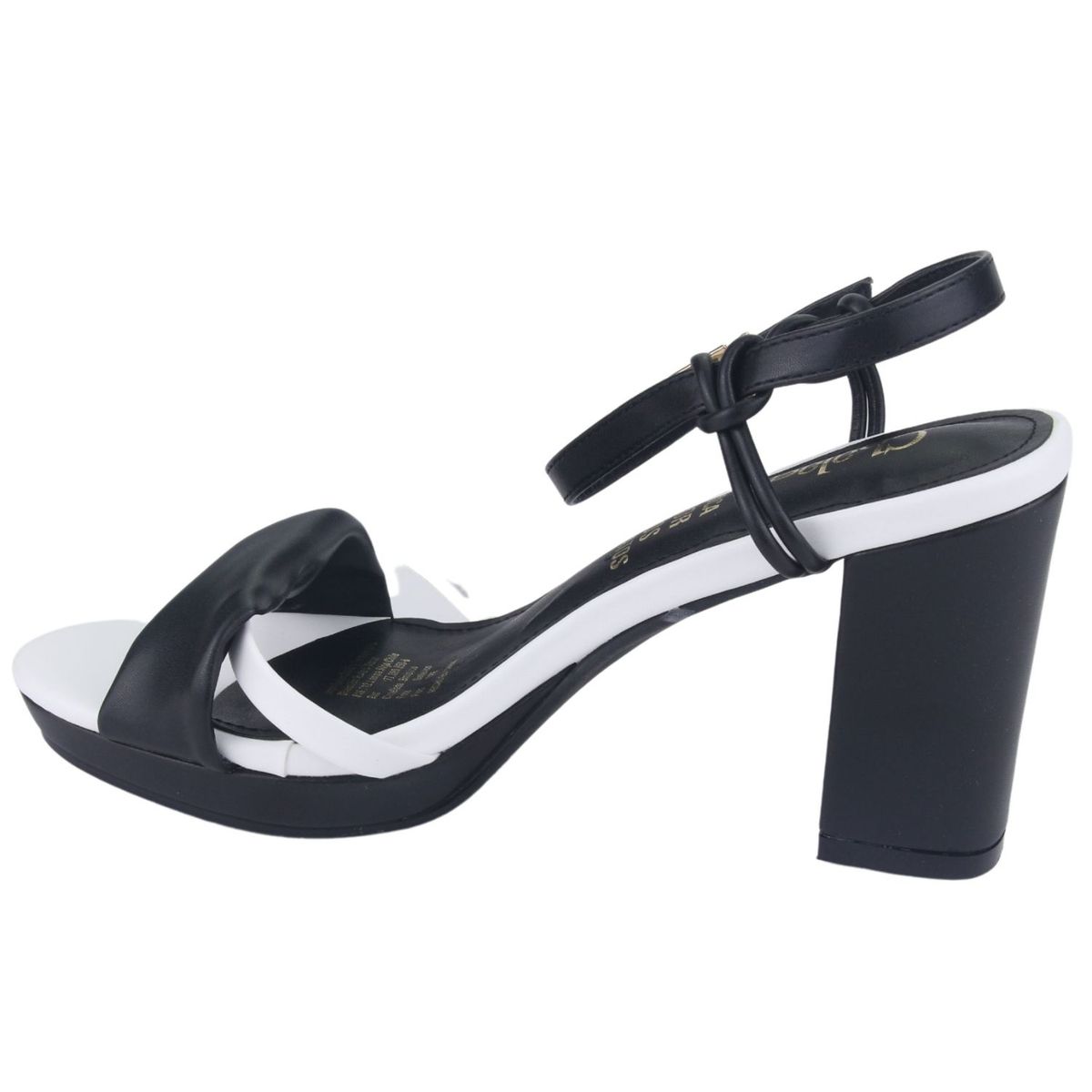 CHALADA - Sandalia Mujer Negro Casual Chalada Vitto-10