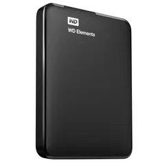 WESTERN DIGITAL - Disco Duro Externo Elements Portable WD 2 TB USB 3.0