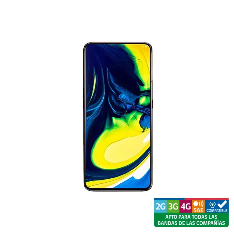 SAMSUNG - Samsung Galaxy A80 128GB Negro Reacondicionado