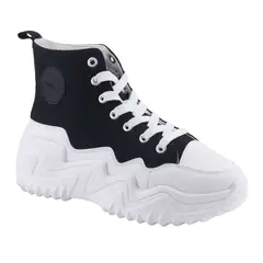 CHALADA - Zapatillas Mujer Negro Urbano Clash-1