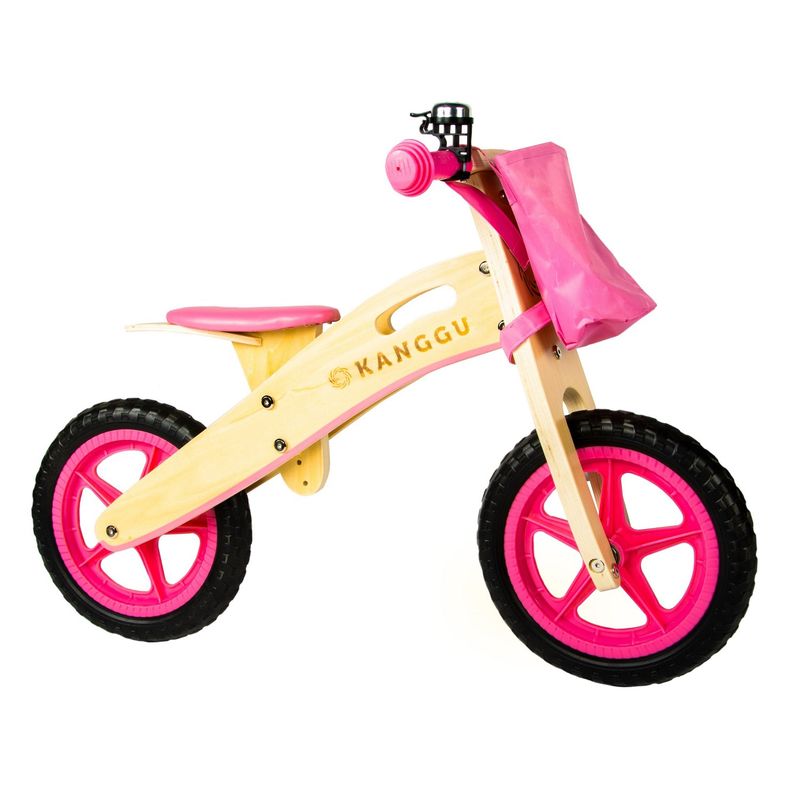GENERICO - BICICLETA DE EQUILIBRIO – APRENDIZAJE DE MADERA - ROSADA