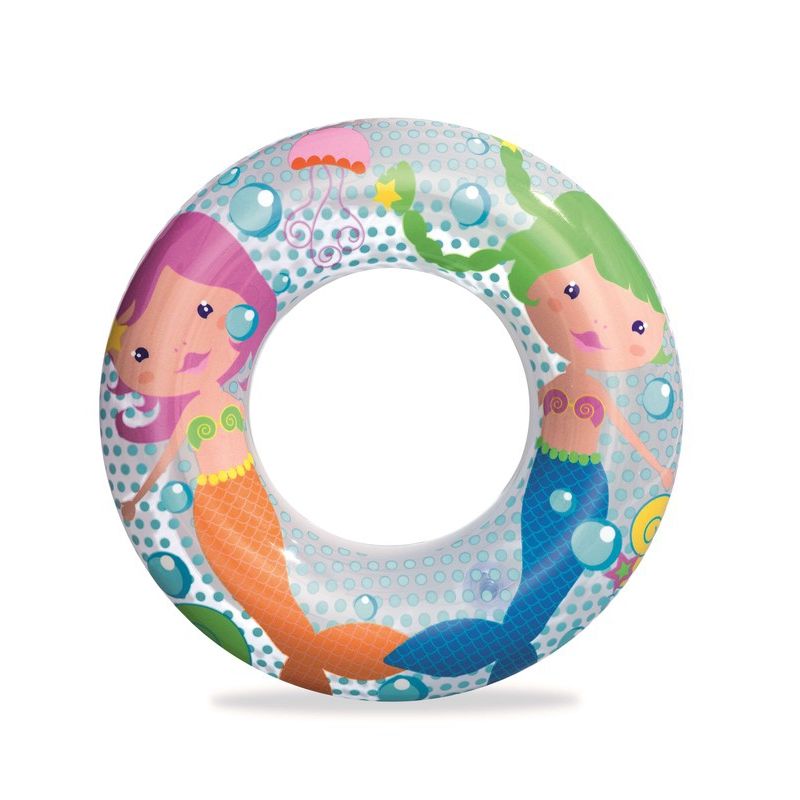 BESTWAY - FLOTADOR ARO 51CM ANIMALES ACUATICOS SIRENA – BESTWAY