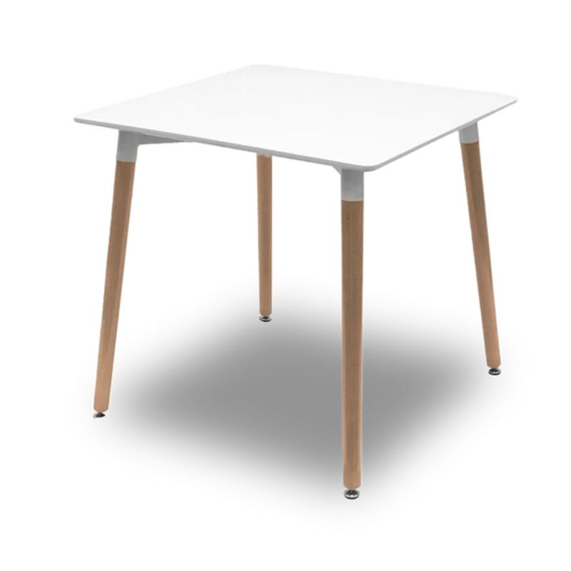 GENERICO - Mesa Cuadrada Blanca 80x80