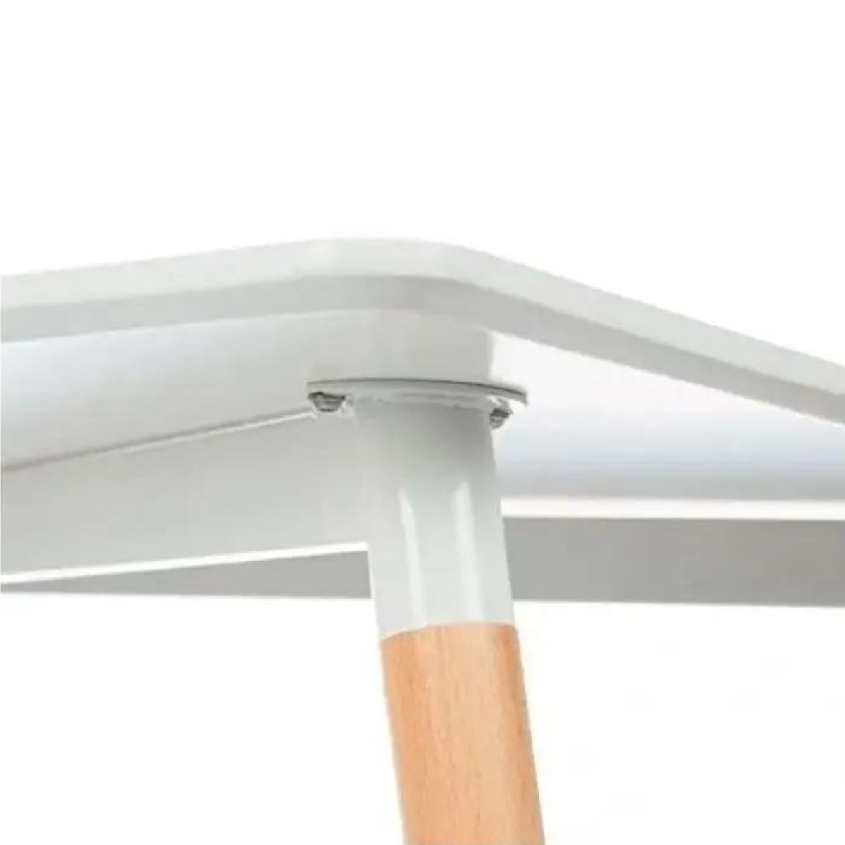 GENERICO - Mesa Cuadrada Blanca 80x80