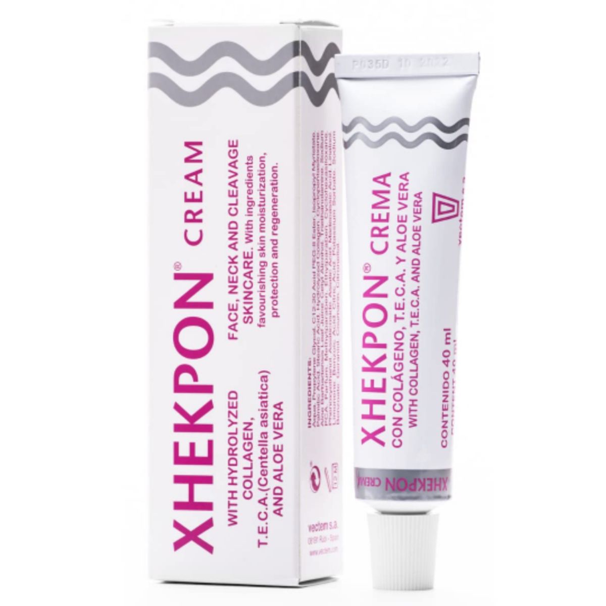 GENERICO - Xhekpon Crema Facial Antiedad Con Colageno Y Aloe Vera