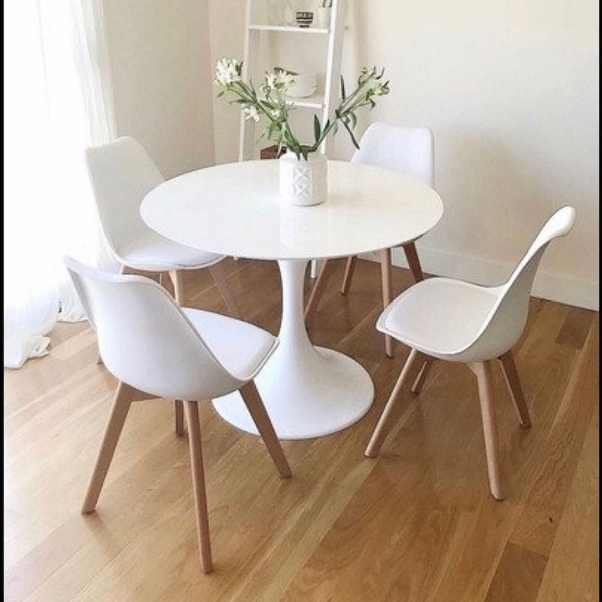 GENERICO - Mesa Redonda Tulip 80 Diametro Blanca