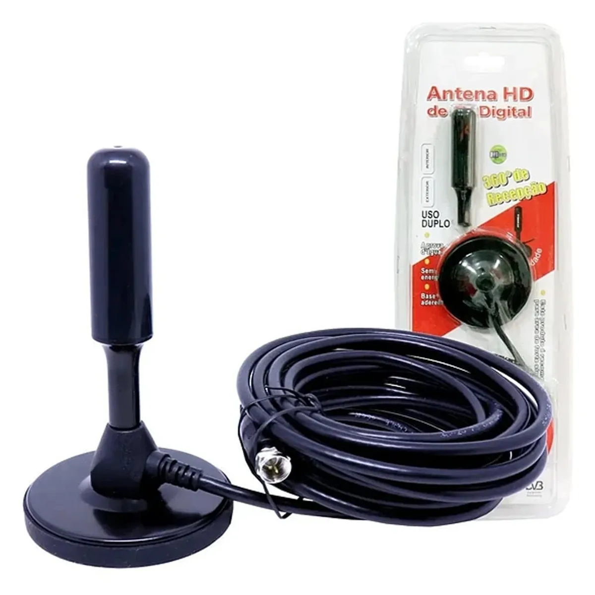 NOVYSTOR - Antena Tv Digital Hd Tvd Smart TV