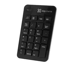KLIP XTREME - Teclado Numérico Inalámbrico KlipXtreme KNP-110 Negro