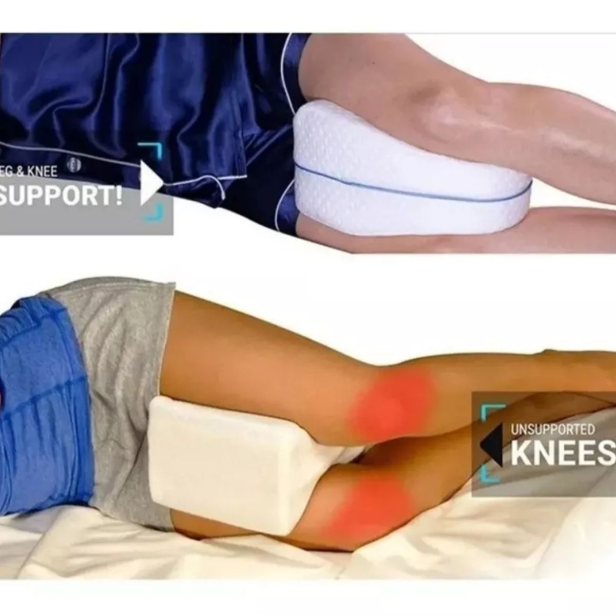 GENERICO - Almohada Cojín Ortopédica para Pierna