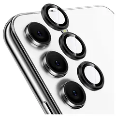 GENERICO - Protector De Camara Para Samsung S23-S23 Plus - Negro