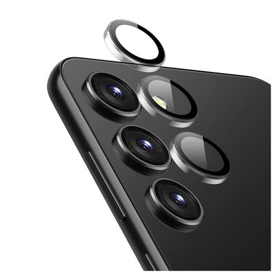 Imagen 2 del producto Protector De Camara Para Samsung S23-S23 Plus - Negro