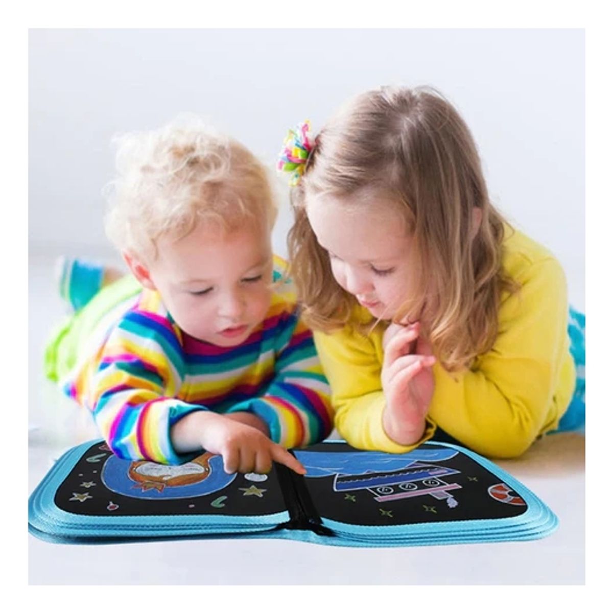 ZG STORE - Tabla de Dibujo Portátil Pizarra Grafiti Borrable y Lápices